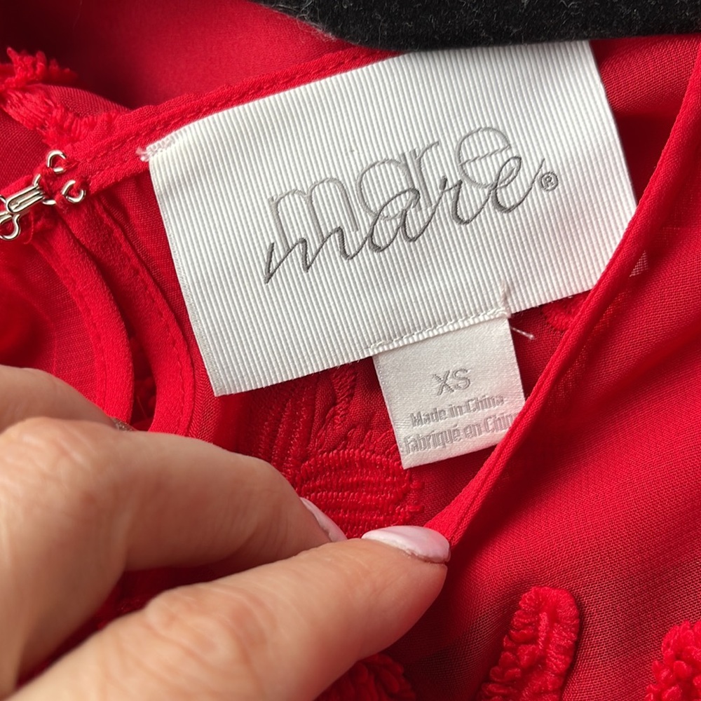 Anthropologie MARE MARE Amal Textured Mini Dress - Picture 9 of 12